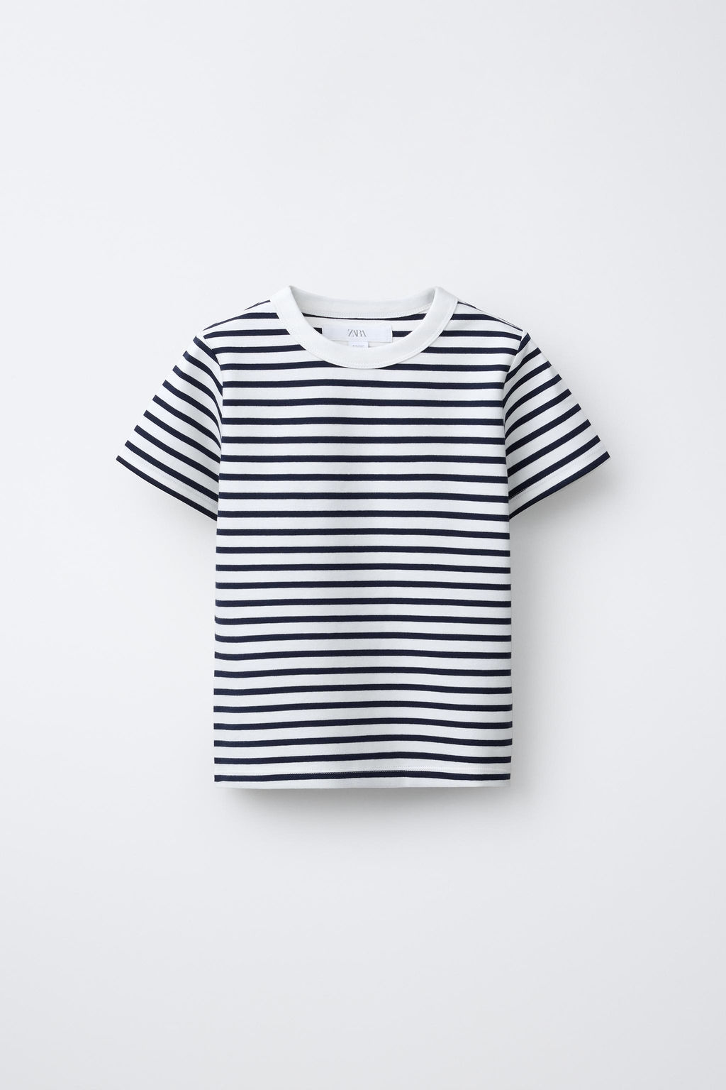INTERLOCK STRIPED T-SHIRT - Zara фото 6