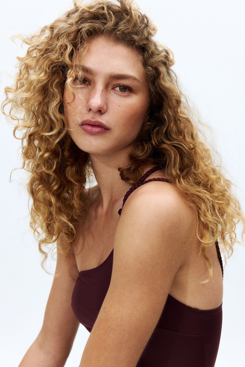 Padded-cup one-shoulder swimsuit - H&m фото 6