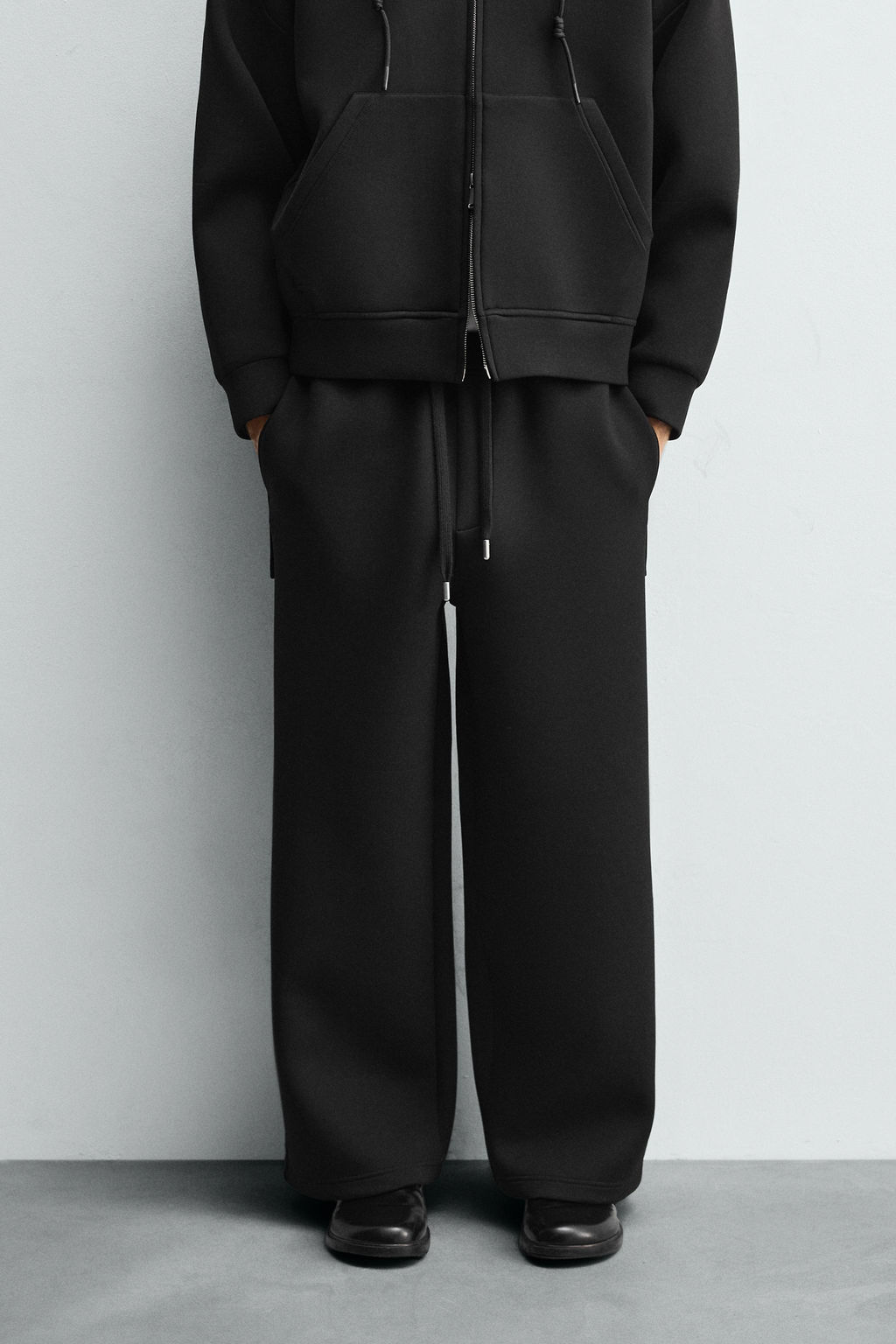 PANTAL?N JOGGER T?CNICO WIDE FIT / Negro - Zara фото 11