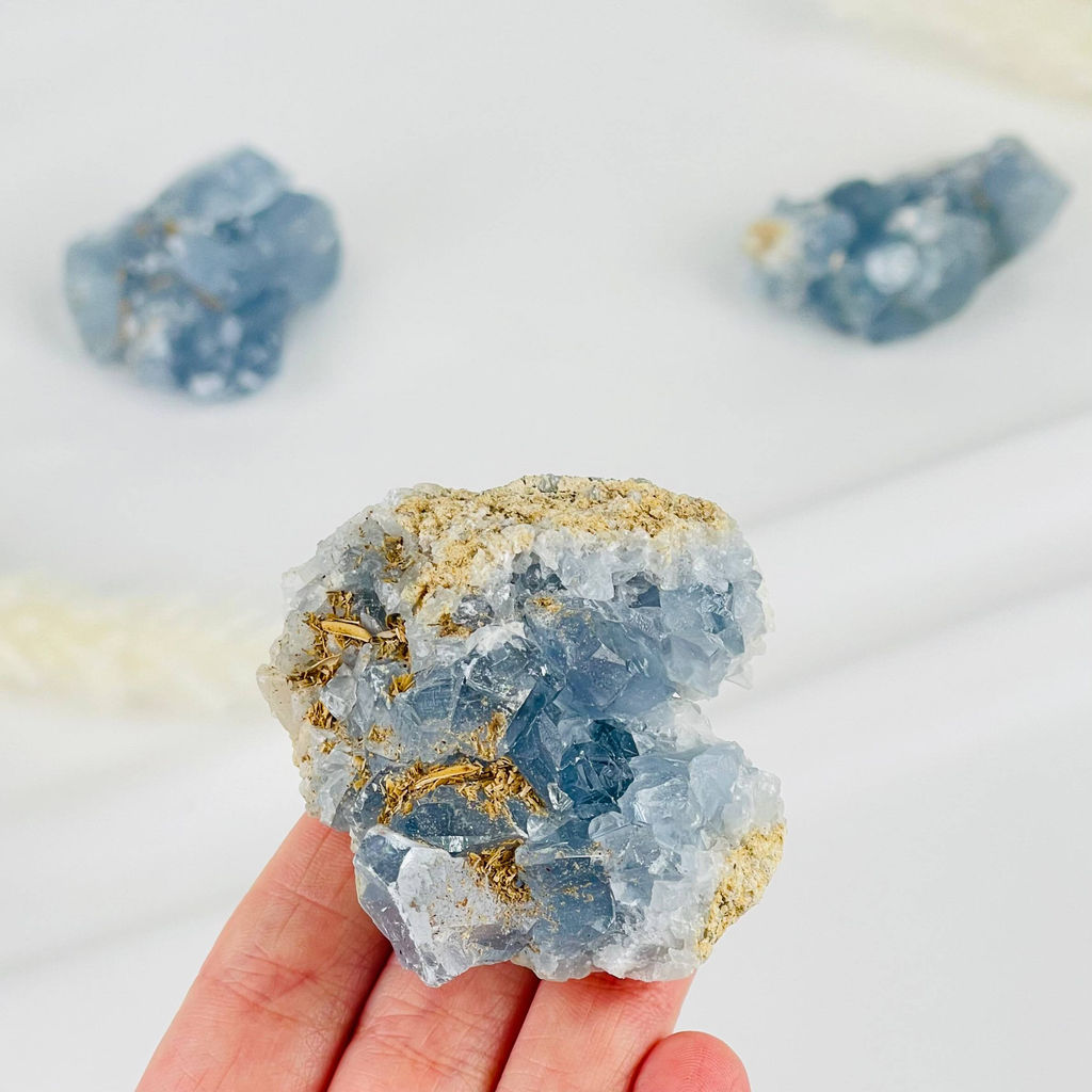 Друза Целестина - Радуга самоцветов фото 2