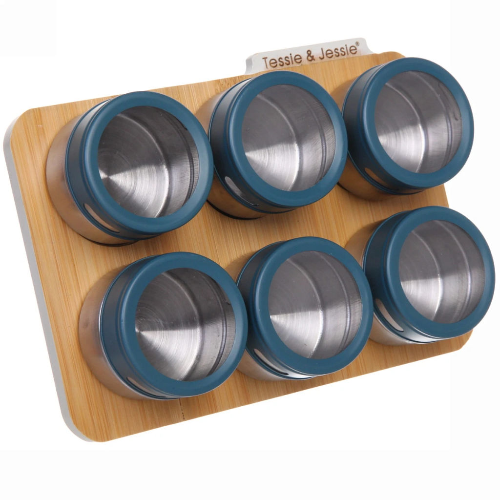 Набор емкостей для специй "Olala" 6шт на подставке 23*16см