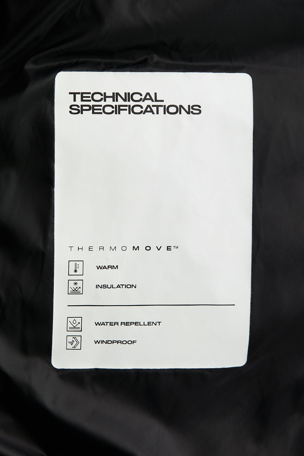 Chaqueta de deporte acolchada con ThermoMove