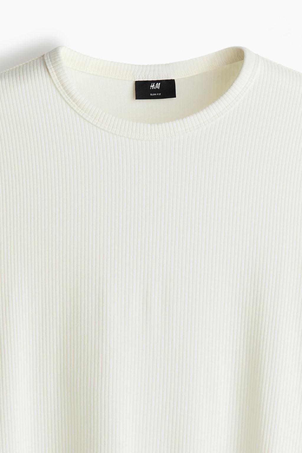 Camiseta de canale Slim Fit - H&m фото 6