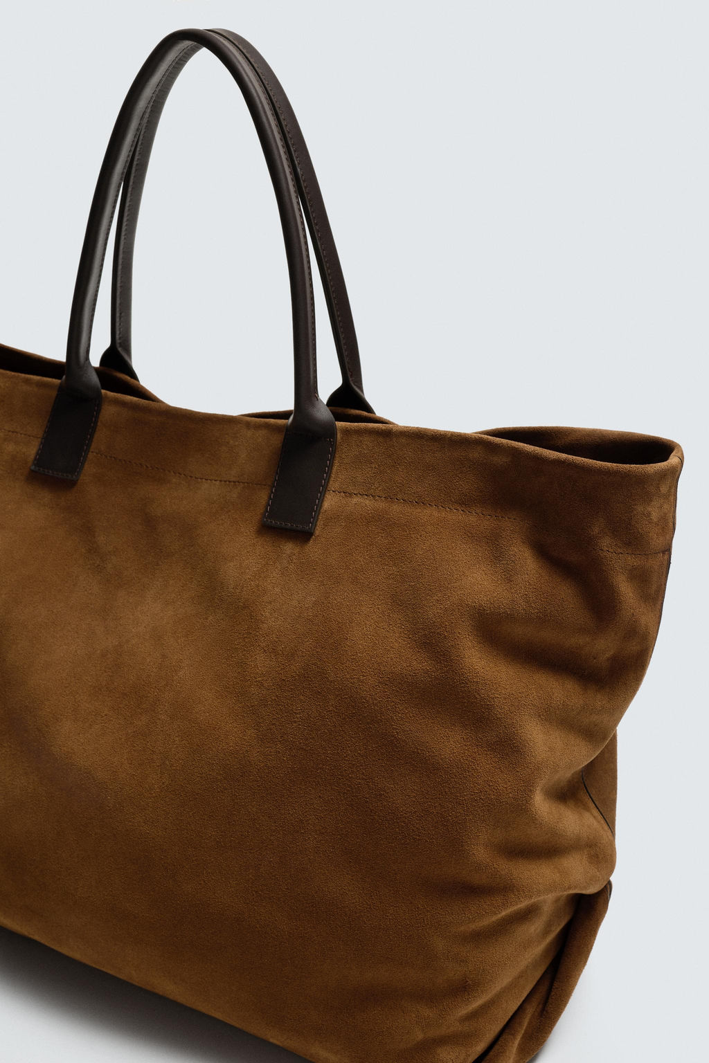 LEATHER TOTE BAG - Zara фото 3