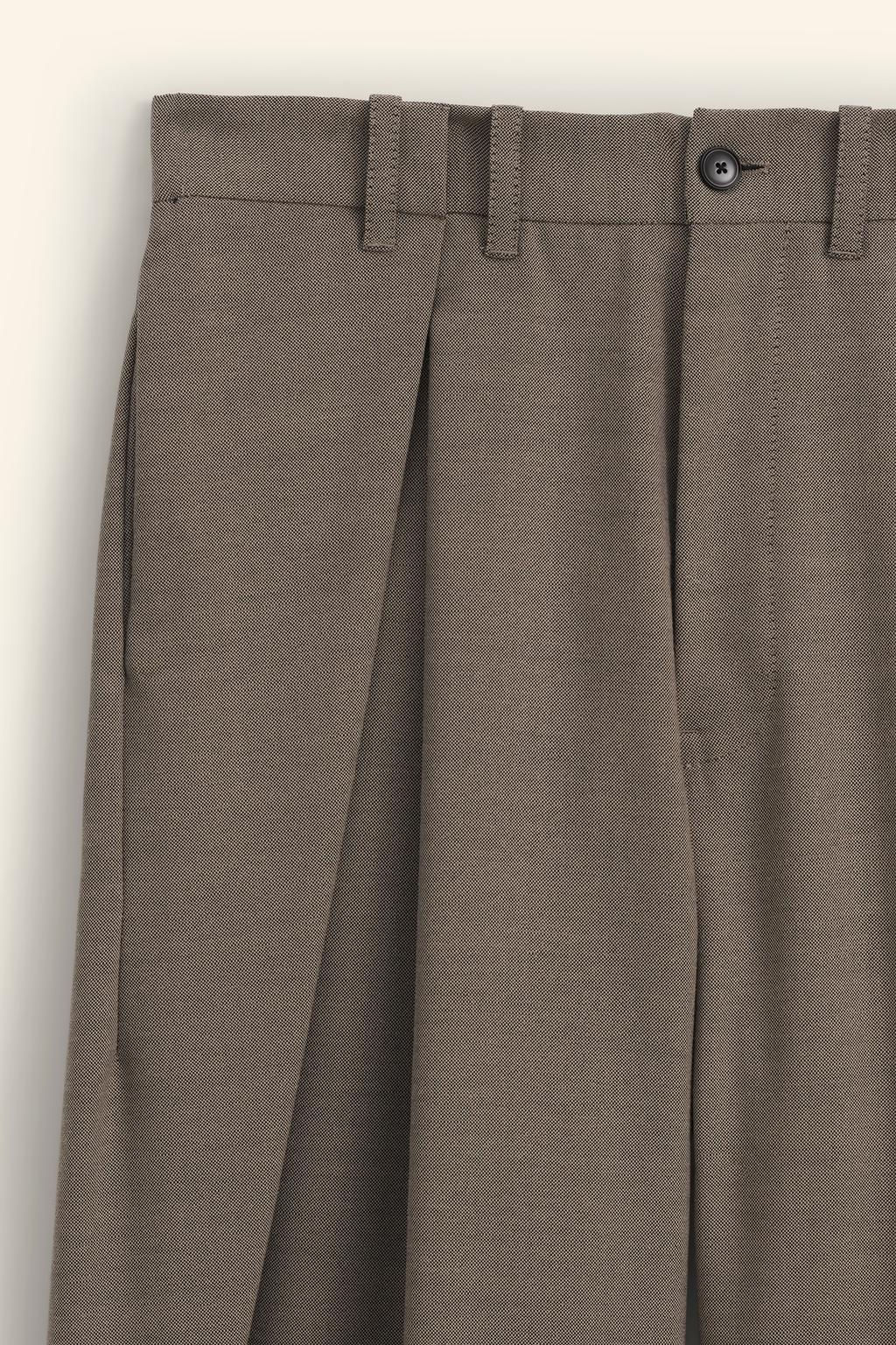 PLEATED WIDE-LEG TROUSERS - LIMITED EDITION - Zara фото 9