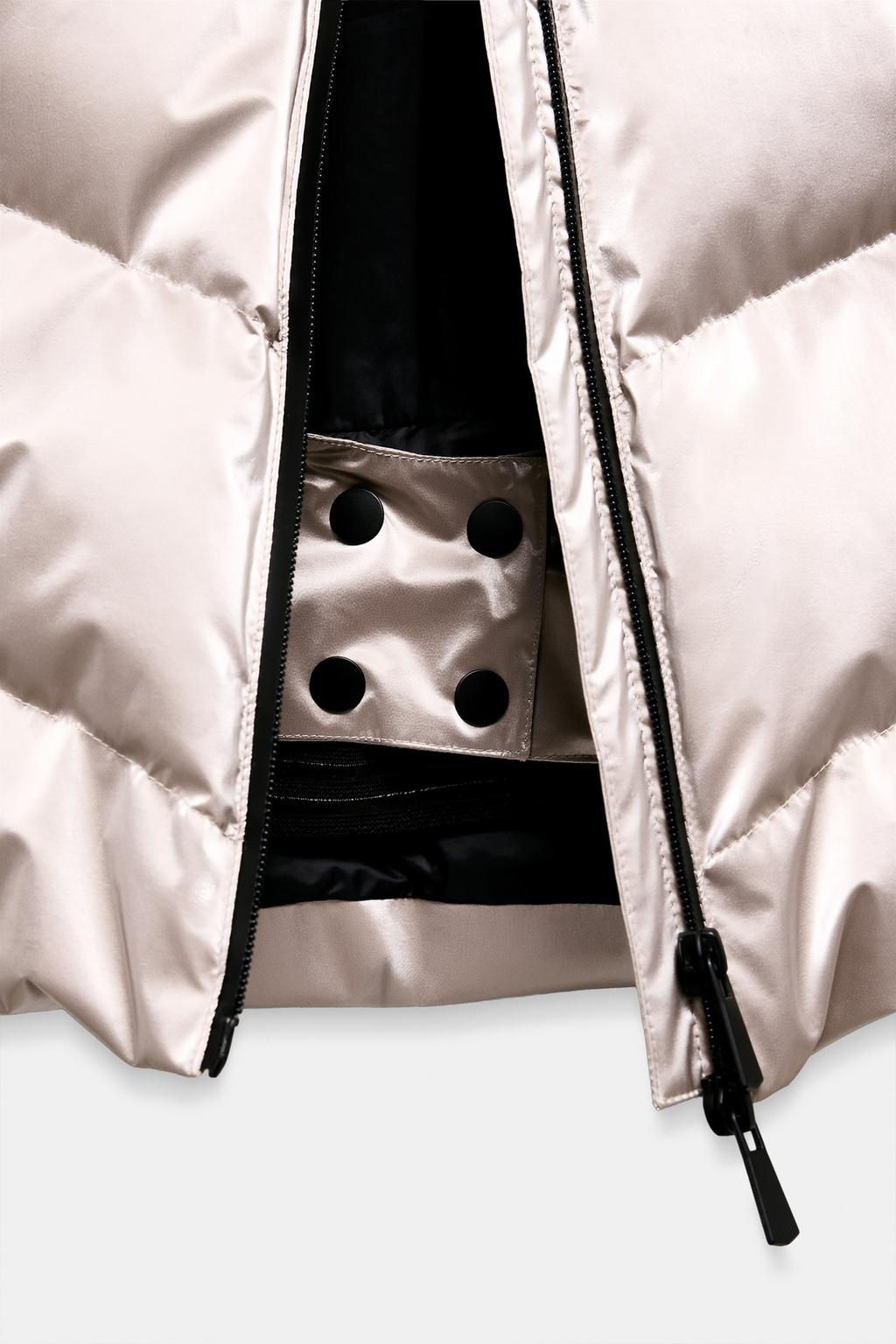 WATER-RESISTANT WINDPROOF DOWN PUFFER JACKET RECCO® TECHNOLOGY SKI COLLECTION, CHARACTERISTICS - Zara фото 16