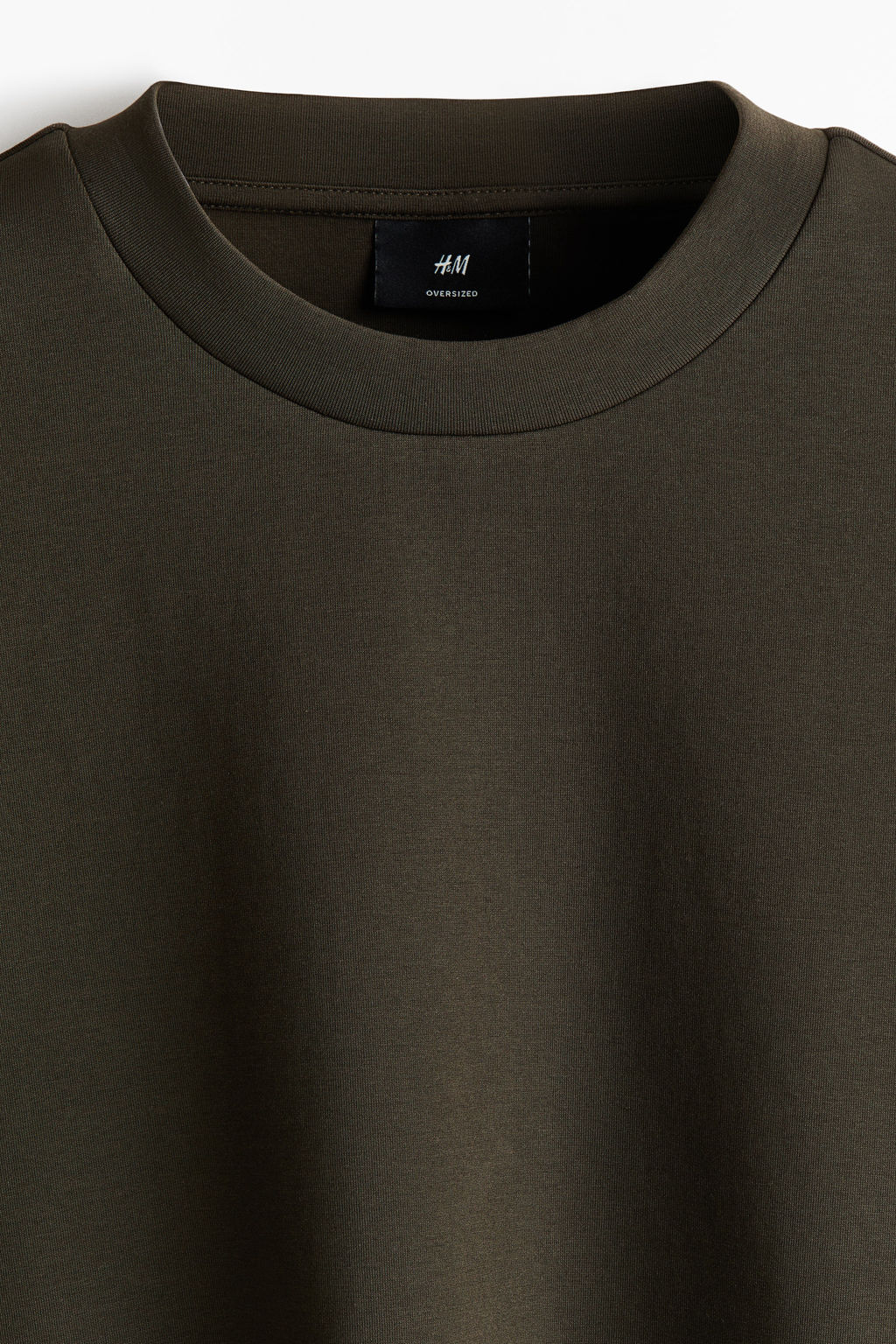 Camiseta efecto neopreno Oversized Fit - H&m фото 6