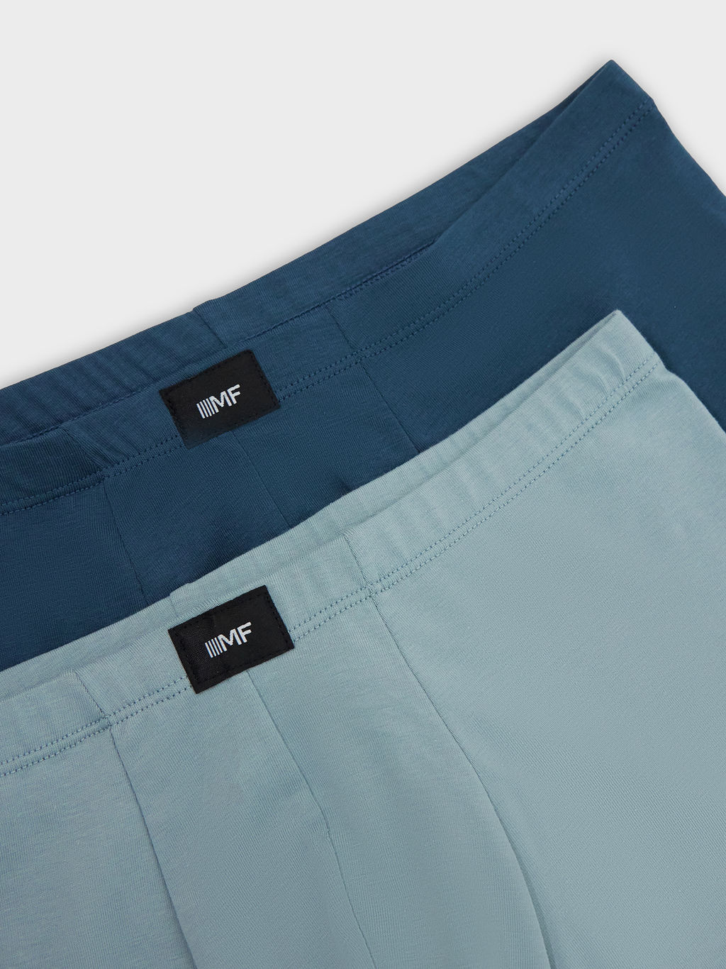 Трусы боксеры мужские в наборе, 2 шт сланец +морская волна 411122-2