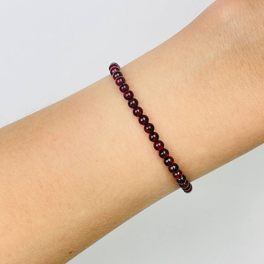 Браслет из Граната - Радуга самоцветов фото 2