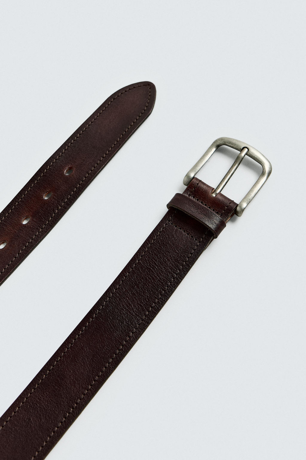 WIDE LEATHER BELT - Zara фото 4
