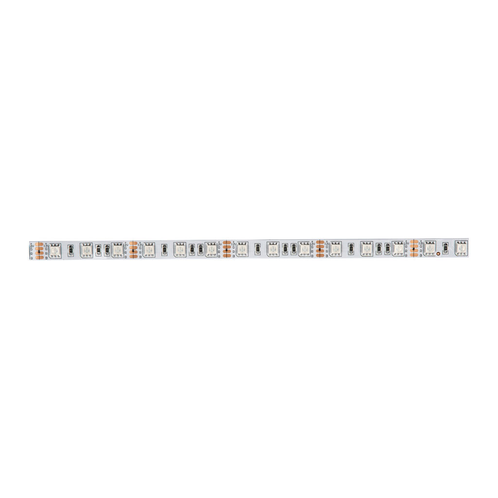 ULS-Q221 5050-60LED/m-10mm-IP20-DC12V-14,4W/m-5M-RGB Гибкая светодиодная лента на самоклеящейся основе. Катушка 5 м. в герметичной упаковке. RGB. ТМ Volpe.