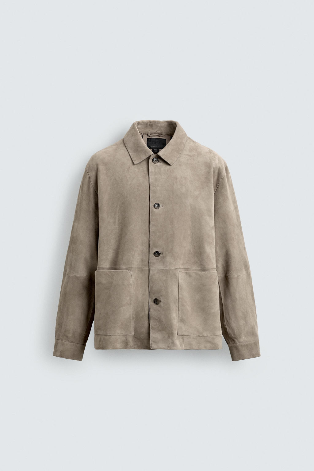SUEDE LEATHER JACKET - Zara фото 8