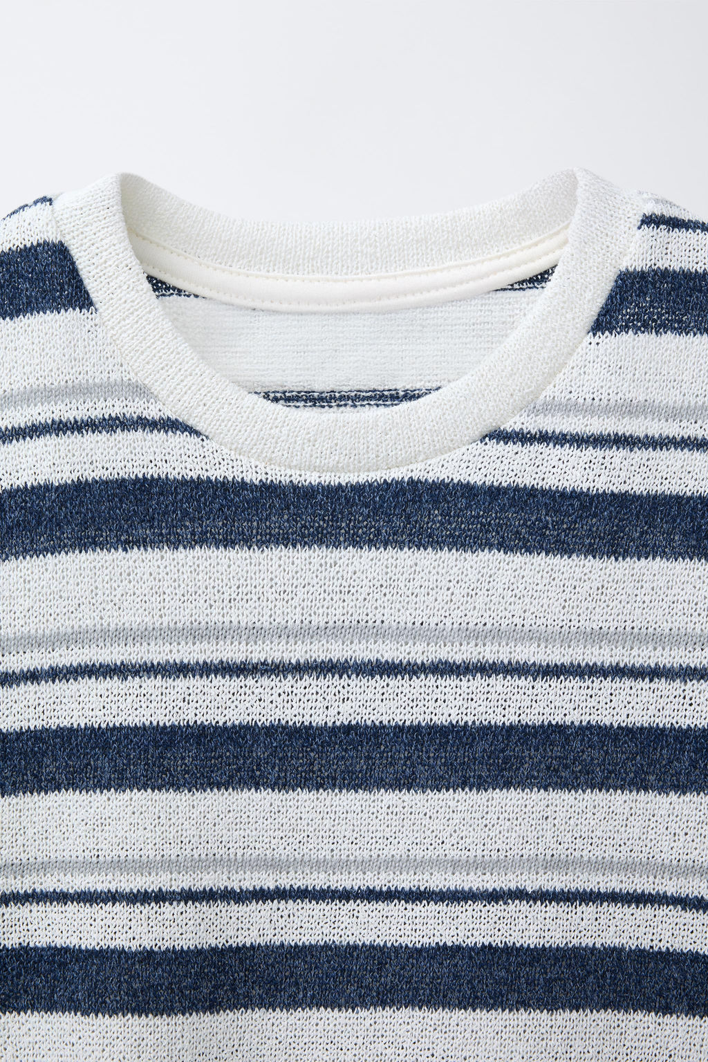 STRIPED KNIT T-SHIRT - Zara фото 3