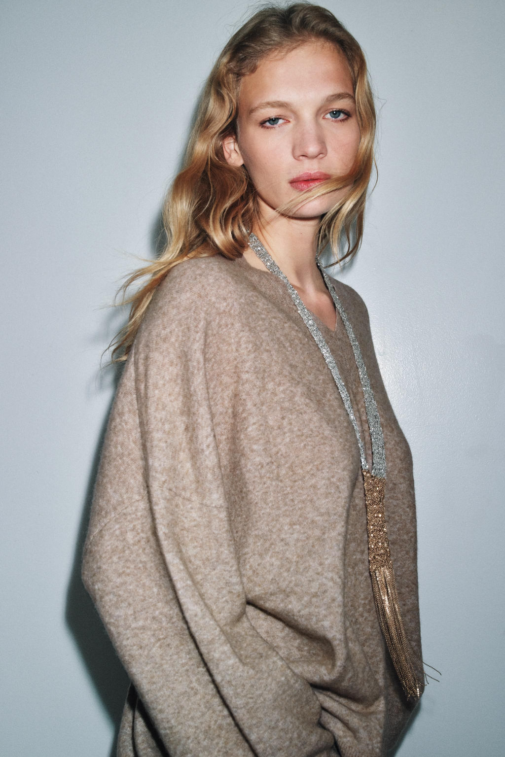 OVERSIZE WOOL JUMPER - Zara фото 15