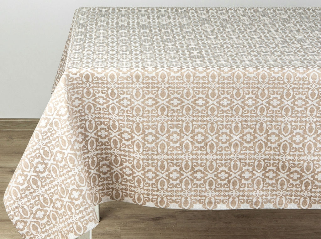 25С13-ШР/уп.кор. Комплект столовый 157*250+ 6 салф. 40*40 "Златовласка" цв. 133 рис. 669