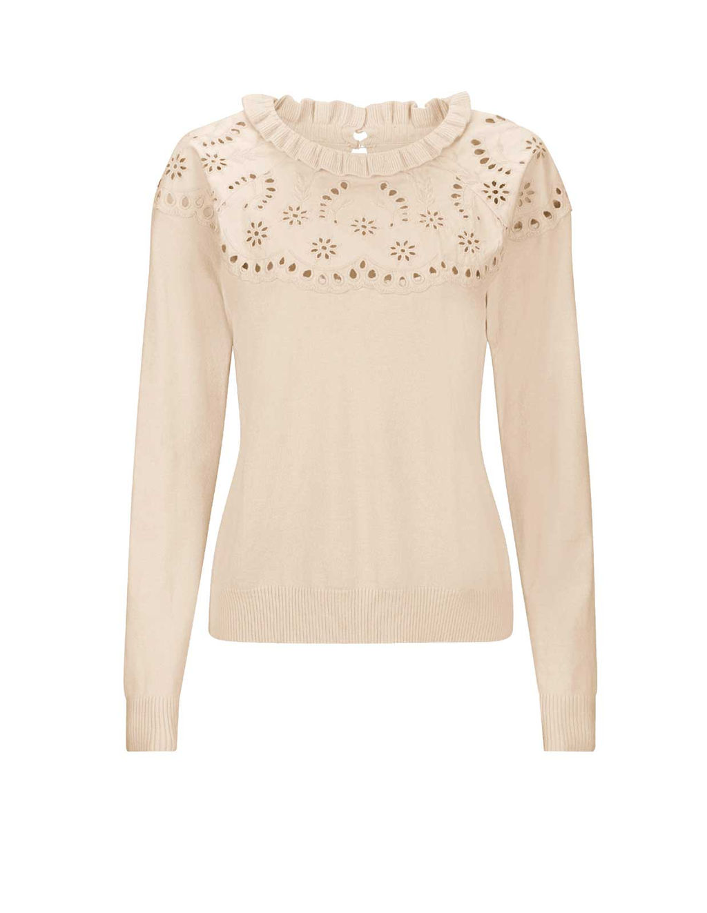 Пуловер, бежевый - Linea tesini фото 2