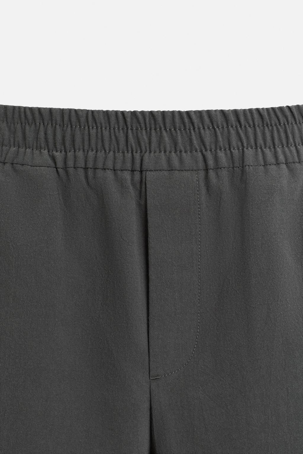 RELAXED FIT COTTON BERMUDA SHORTS - Zara фото 12