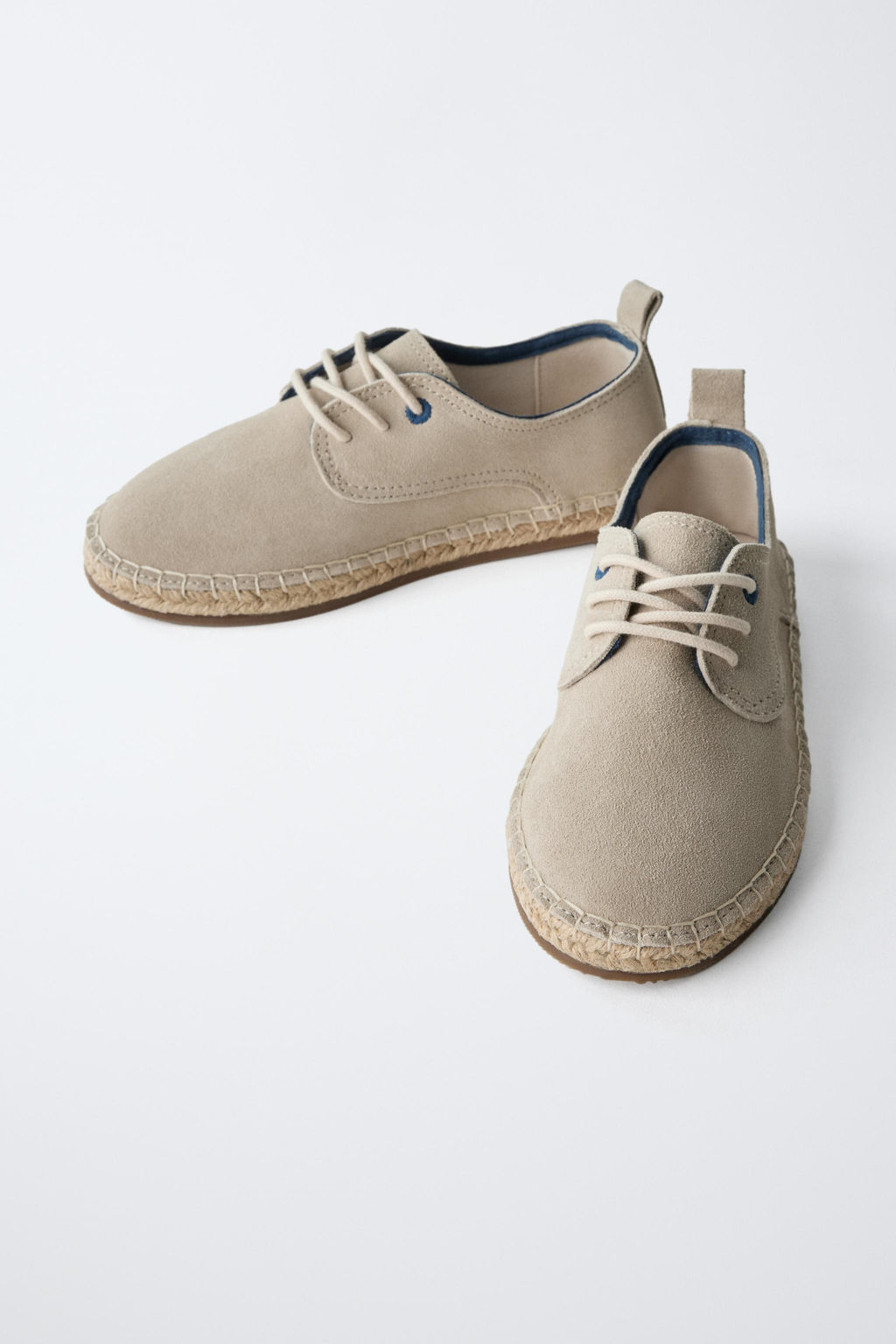 JUTE LEATHER DERBY SHOES - LIMITED EDITION - Zara фото 3