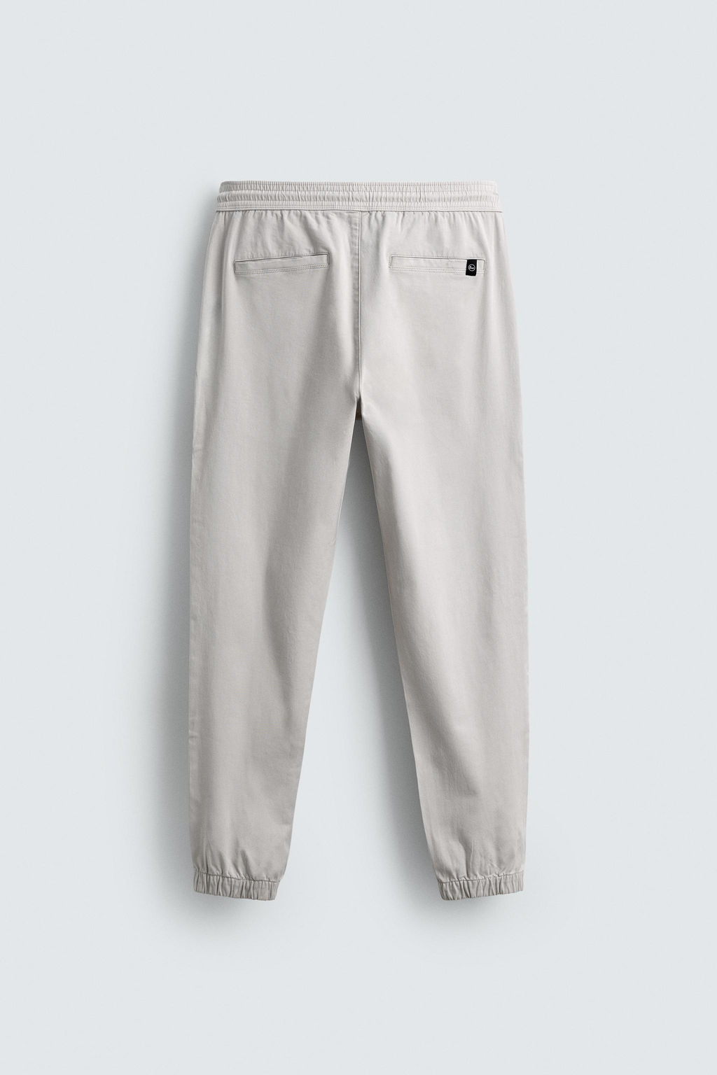 PANTAL?N CINTURA JOGGER SLIM FIT / Gris claro - Zara фото 8