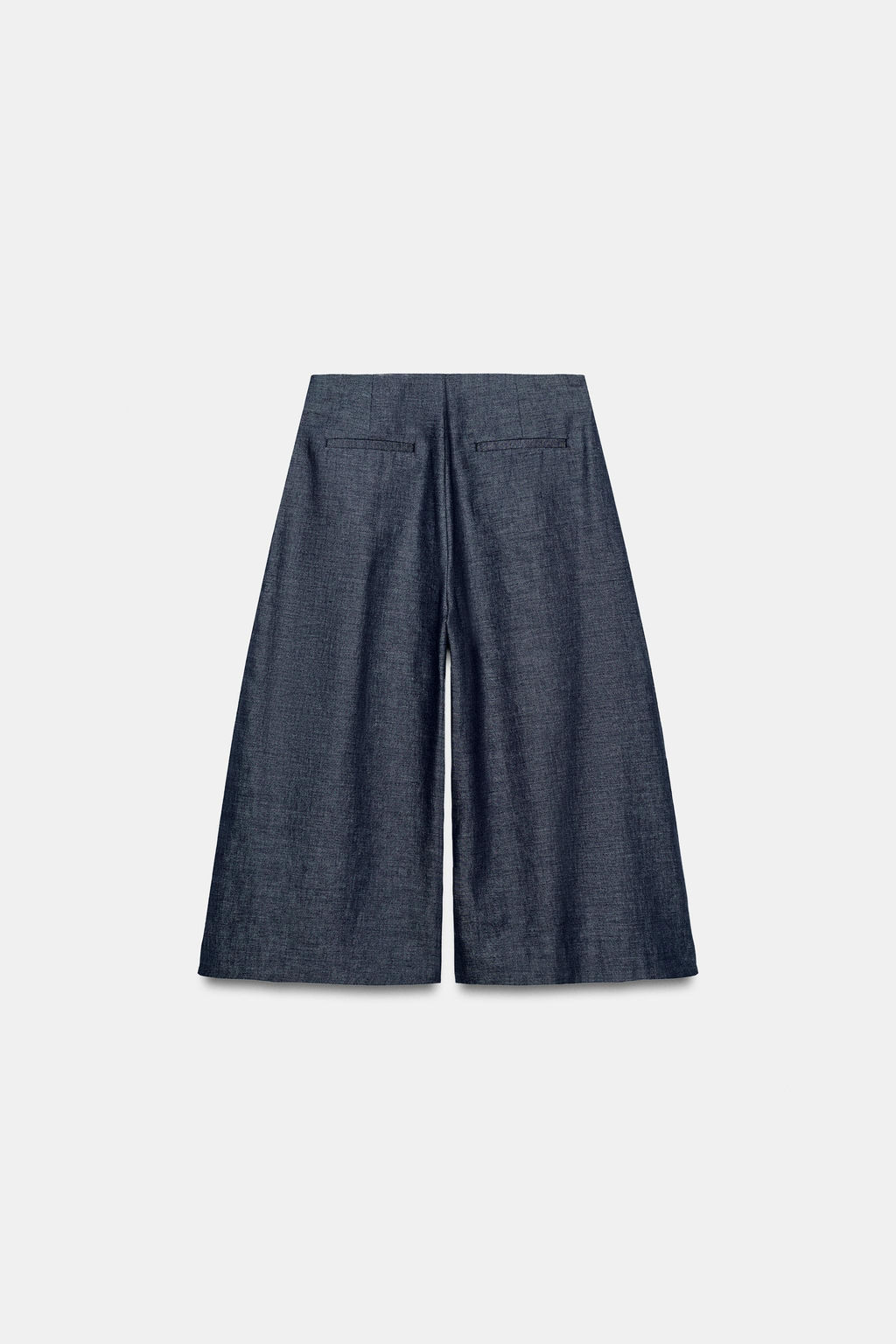 BERMUDA LARGA BOTONES CON LINO / ?ndigo - Zara фото 6