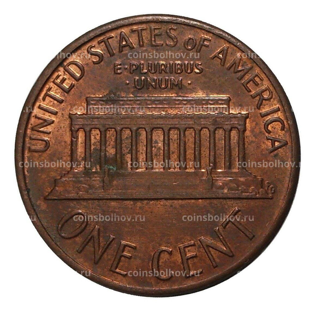 Монета 1 цент 1986 года
