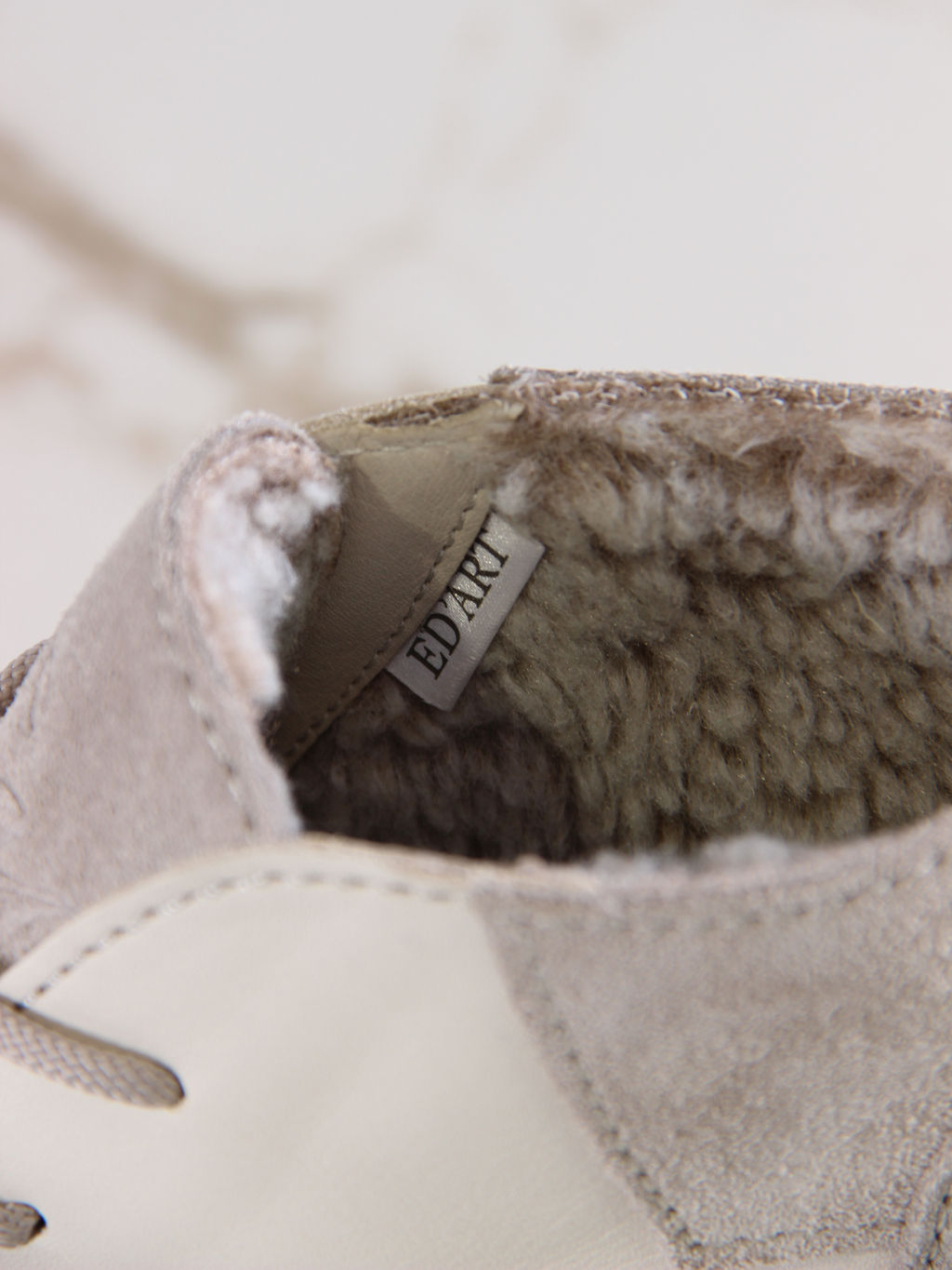 Ботинки EDART 305.927be. Бежевый стар+каменная замша/шерсть  фото 4