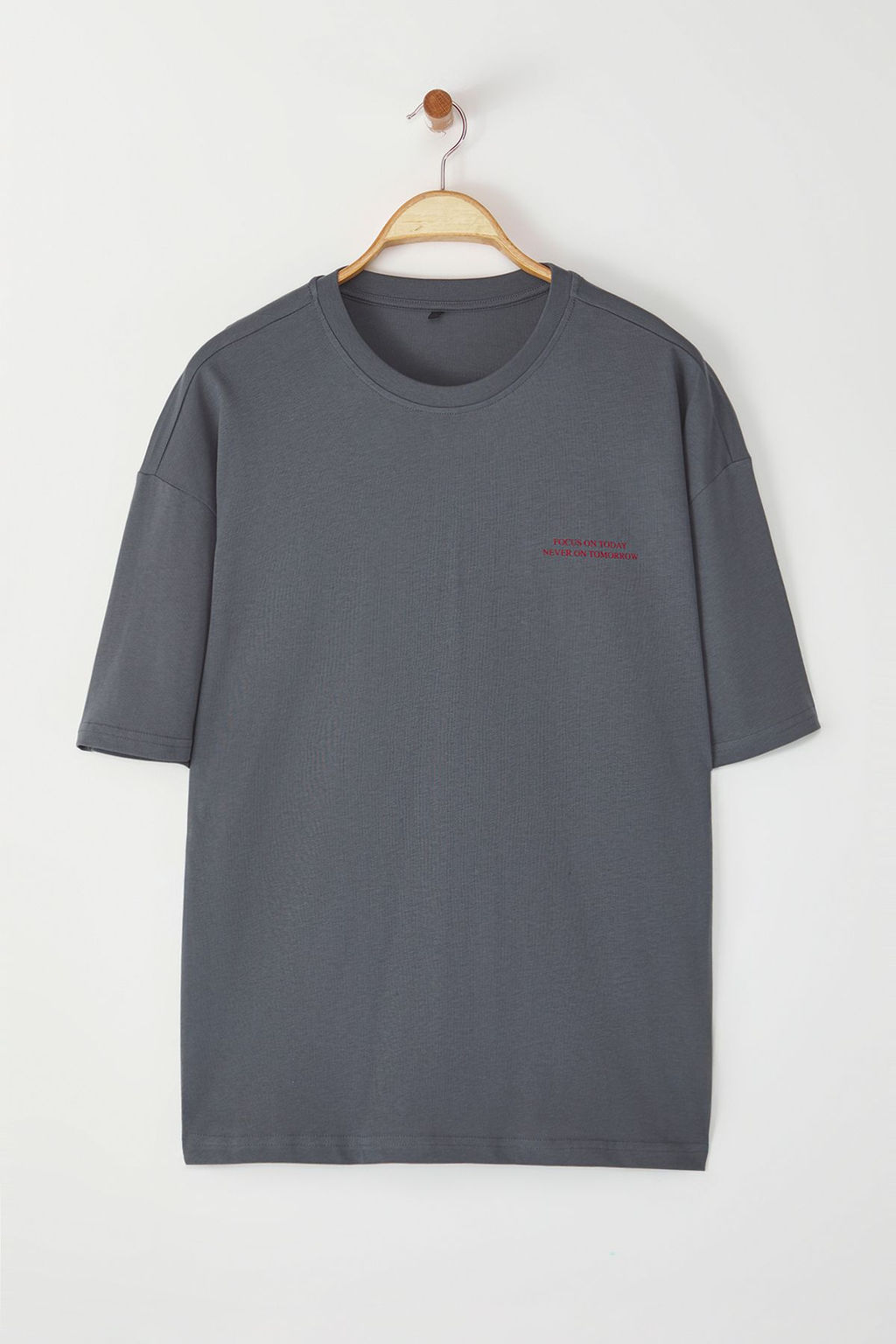 TRENDYOL MAN Ekru Oversize %100 Pamuklu Anime Bask?l? T-Shirt TMNSS23TS00156 - Trendyolmilla фото 21