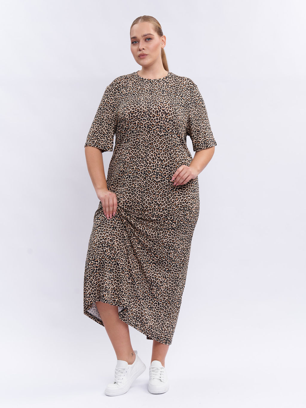 Платье трикотажное PP51503LEO16