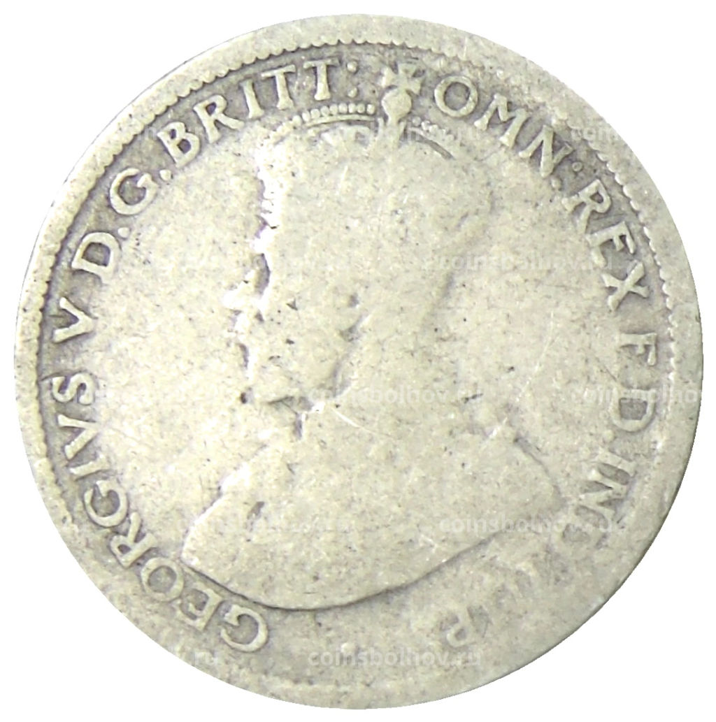 6 пенсов 1925 года Австралия