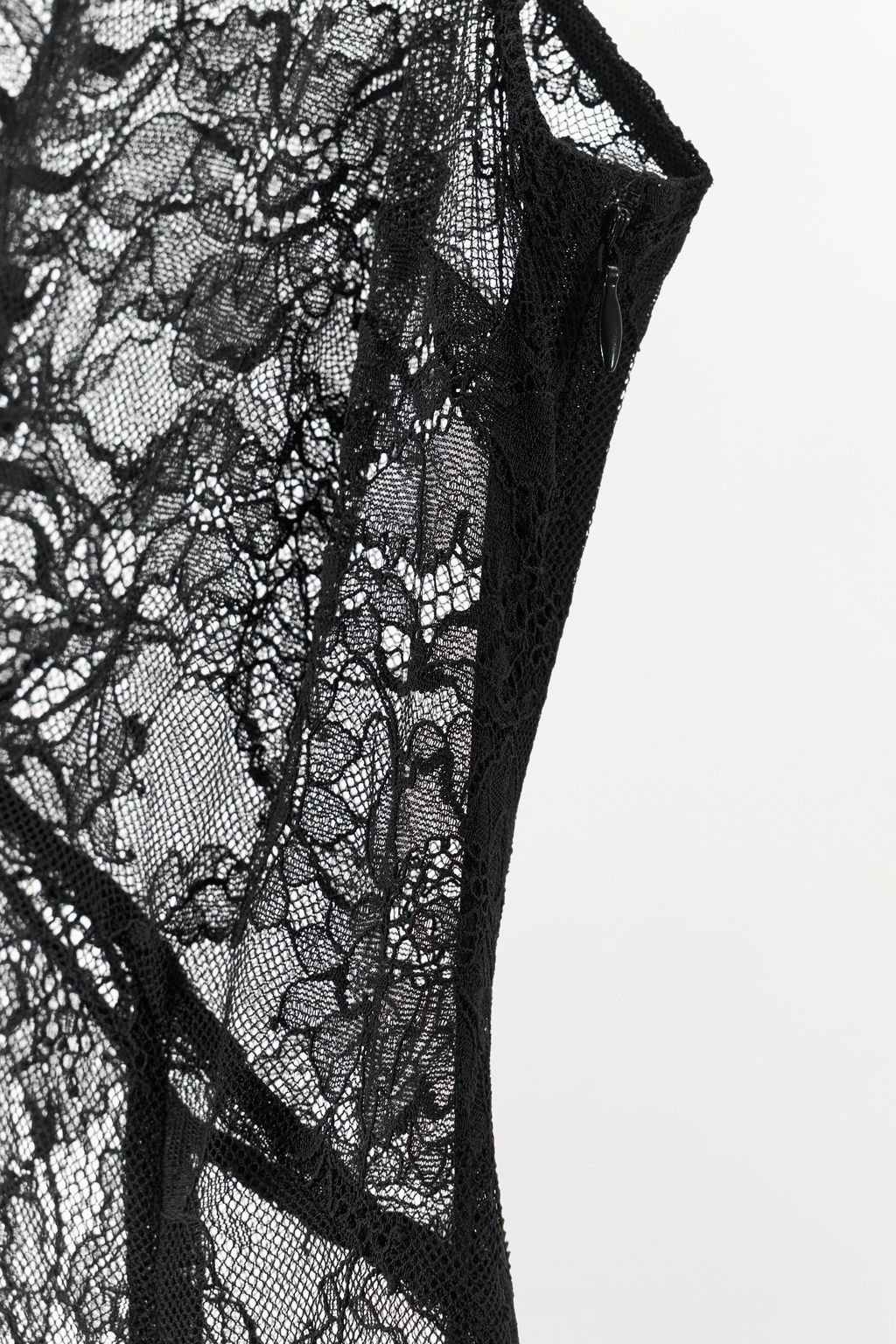 LONG LACE CAMISOLE DRESS - Zara фото 8