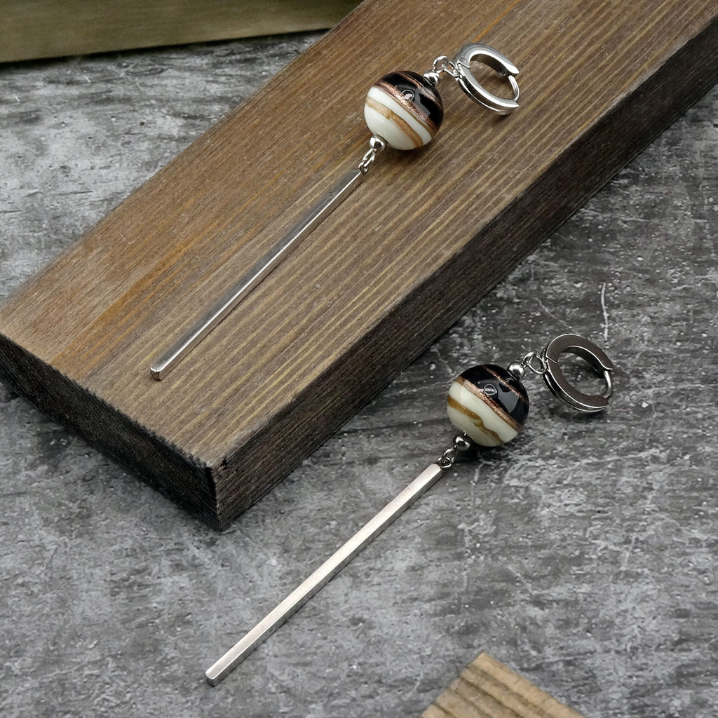 Серьги из муранского стекла - Vloes фото 4