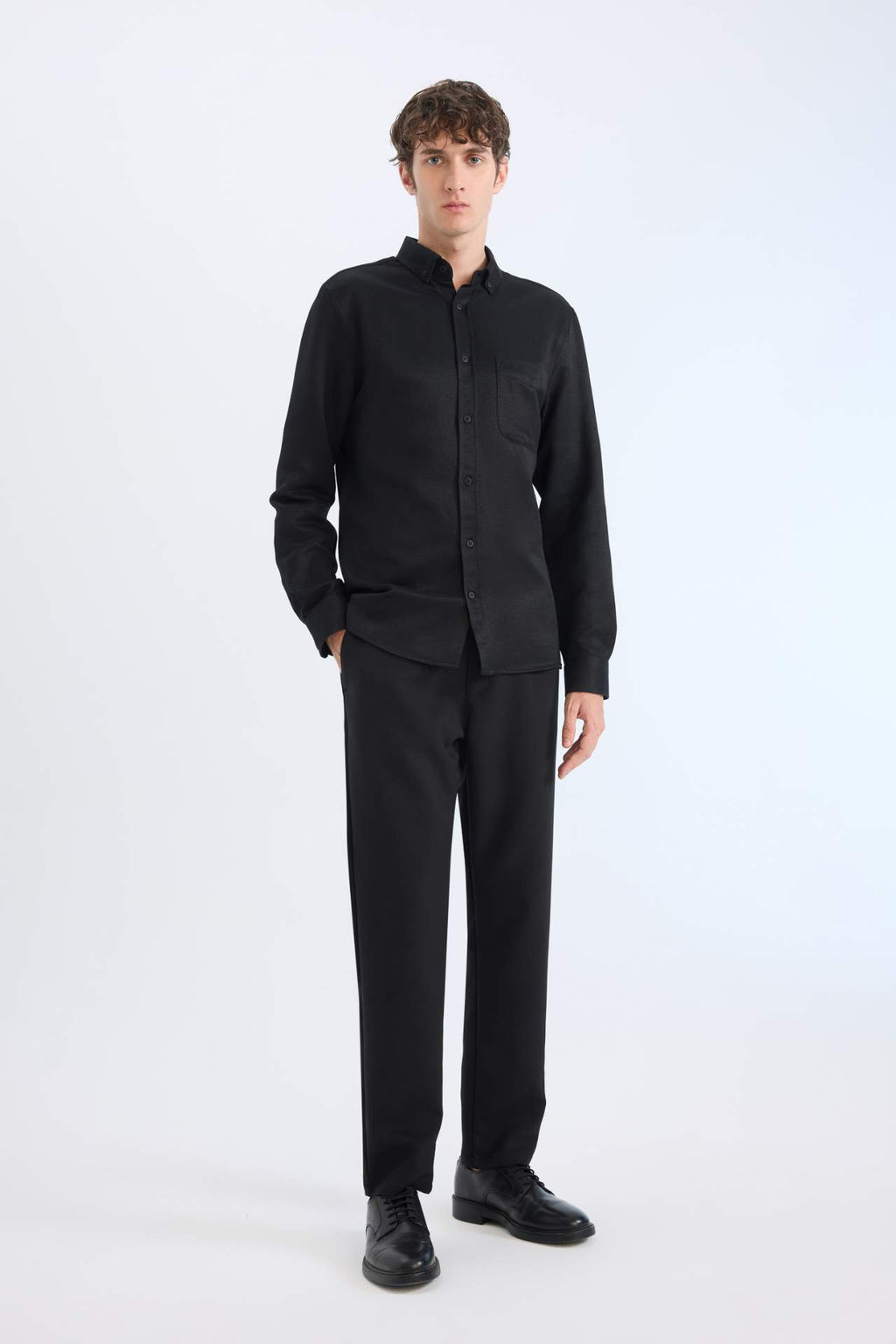 Regular Fit Pantolon Cepli Duz Paca - Defacto фото 2