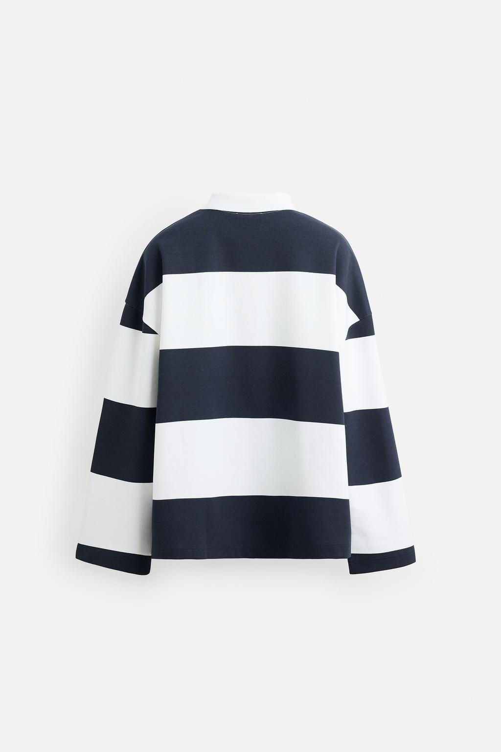 STRIPED POLO SHIRT - Zara фото 8