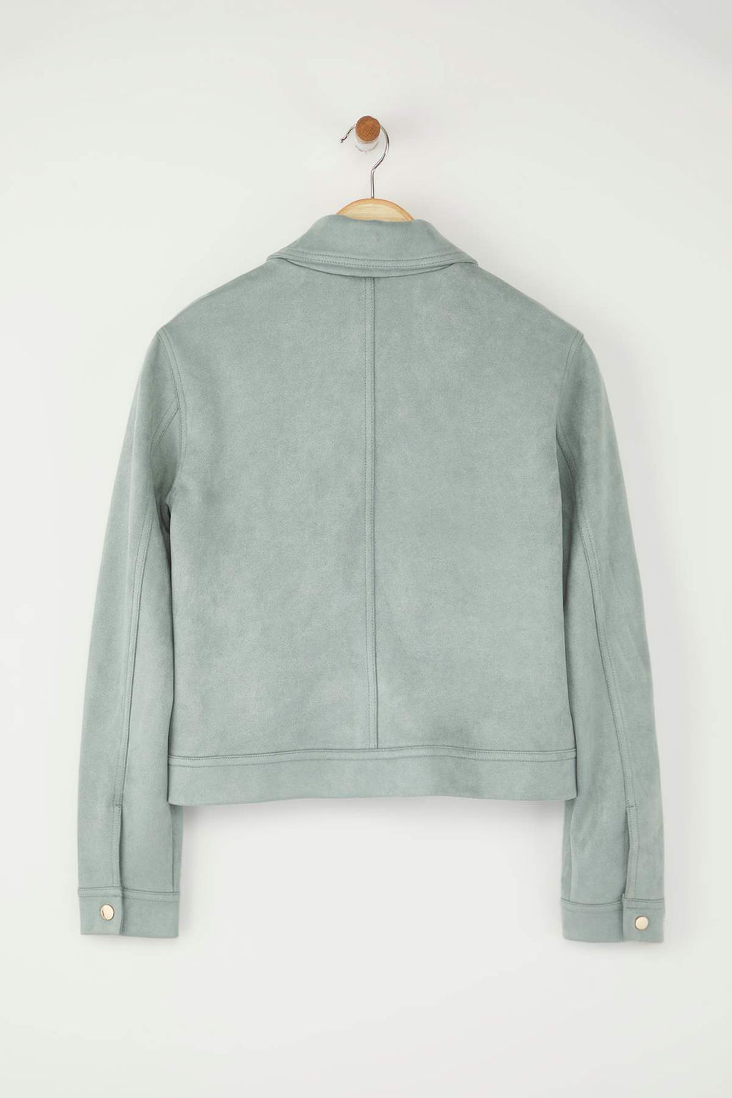 Koyu Kahverengi Fitted Kal?p Suet Ince Ceket Mont TWOAW26MO00016 - Trendyolmilla фото 13