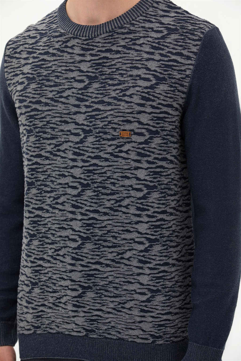 Мужской темно-синий свитер Неожиданная скидка в корзине - U.s. polo assn фото 7