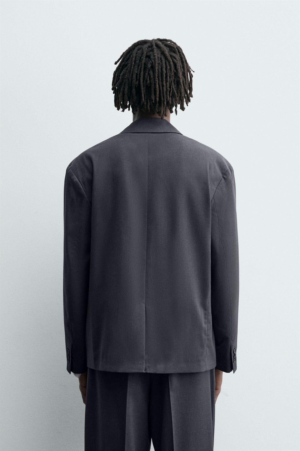 DOUBLE-BREASTED SUIT BLAZER - Zara фото 3
