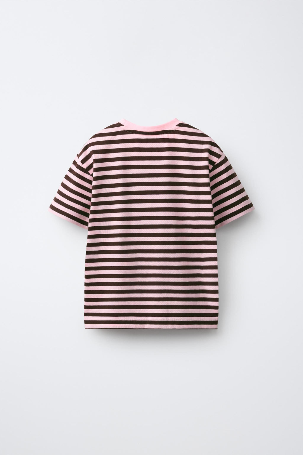 CAMISETA ESTAMPADA RAYAS / Rosa - Zara фото 2