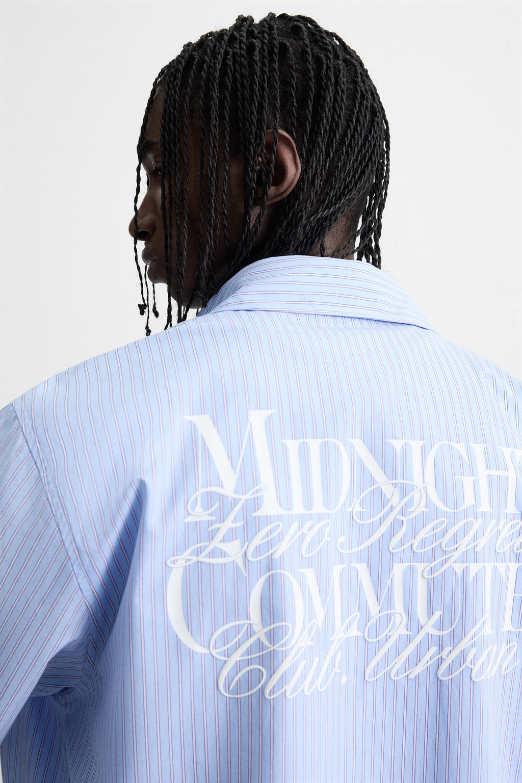 TEXT STRIPE SHIRT - Zara фото 6