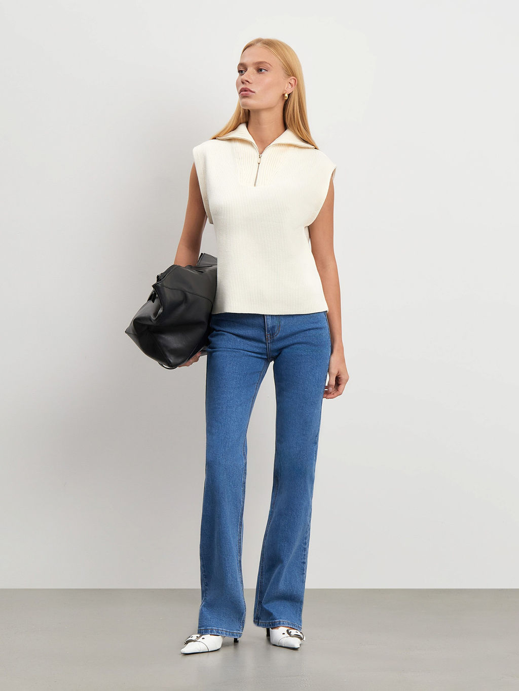 ЕМКА / Джинсы Flare Leg 284 - Emka фото 3