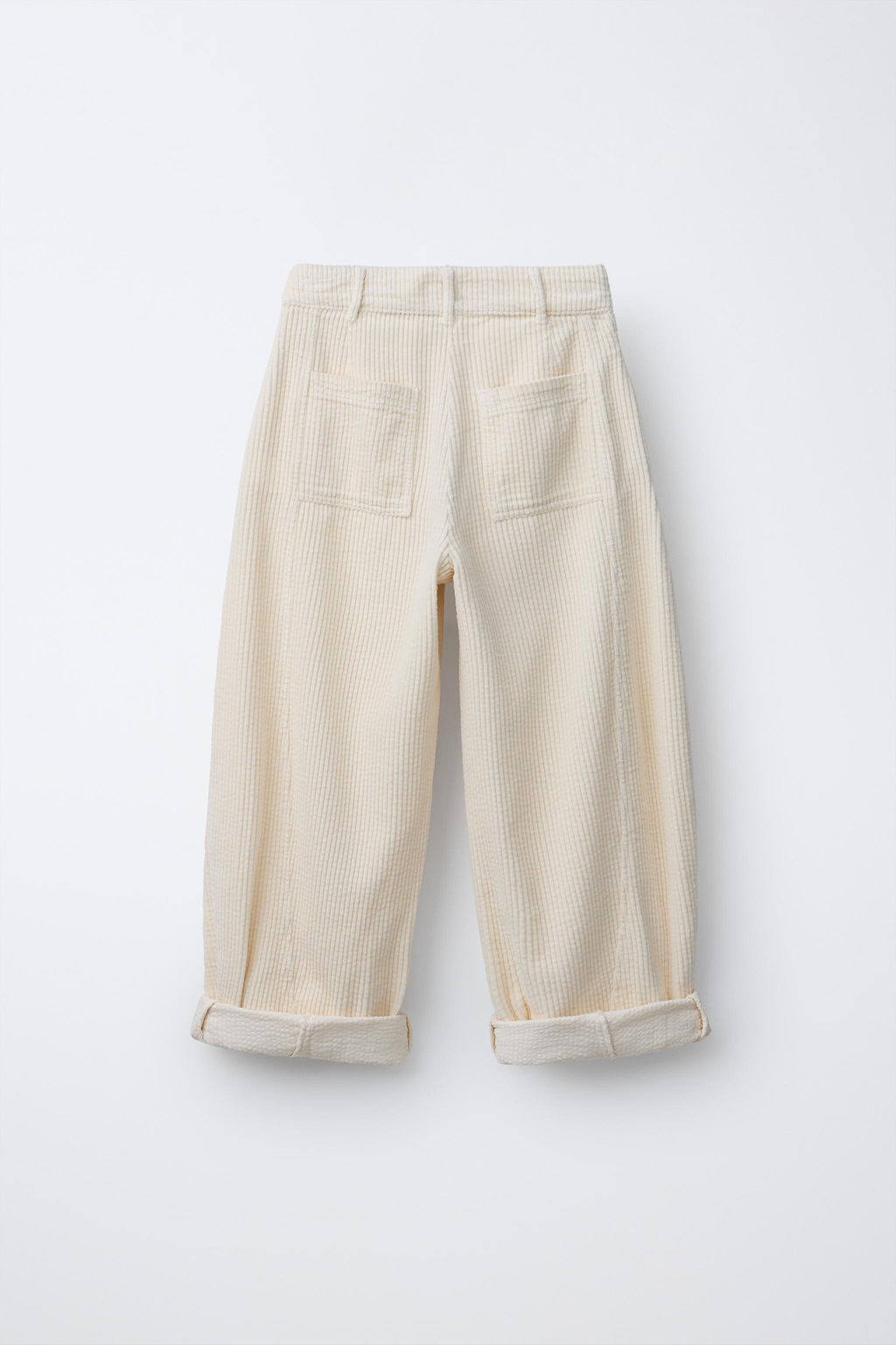 BARREL CORDUROY TROUSERS - Zara фото 2