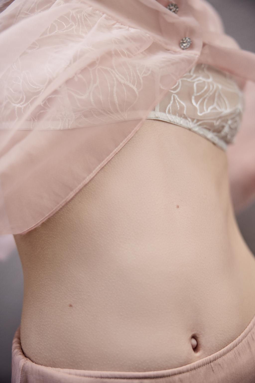 ORGANZA JACKET WITH RHINESTONE BUTTONS - Zara фото 5