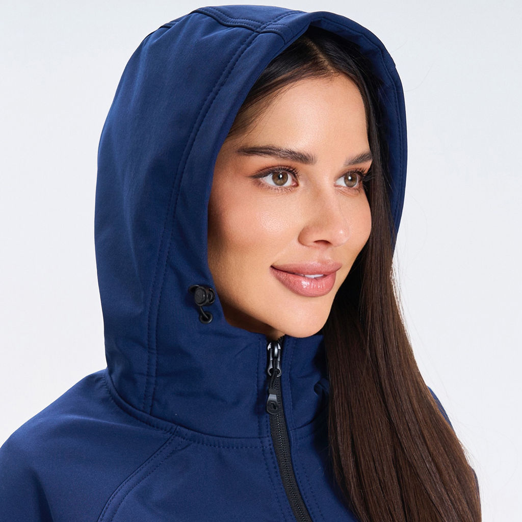 RODOS Ветровка softshell женская демисезон М-312 Тёмно-синий