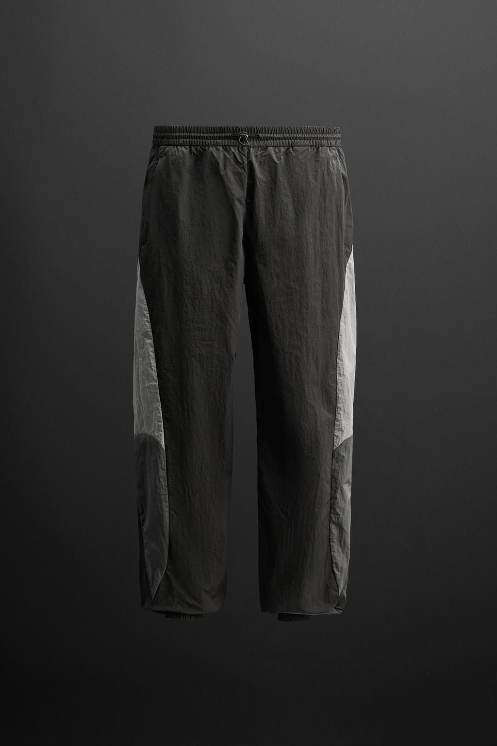 COLOUR BLOCK TECHNICAL JOGGERS - Zara фото 7