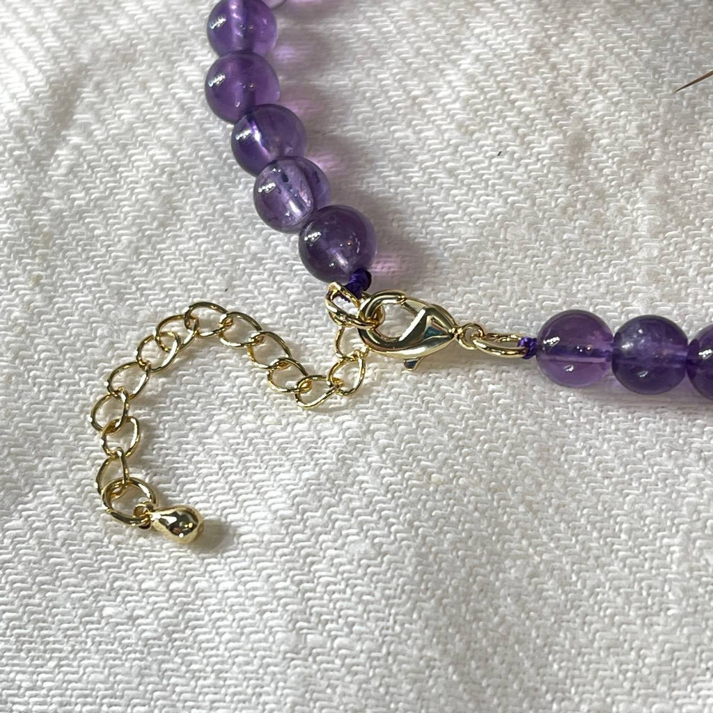 Браслет из Аметиста 17 см +
