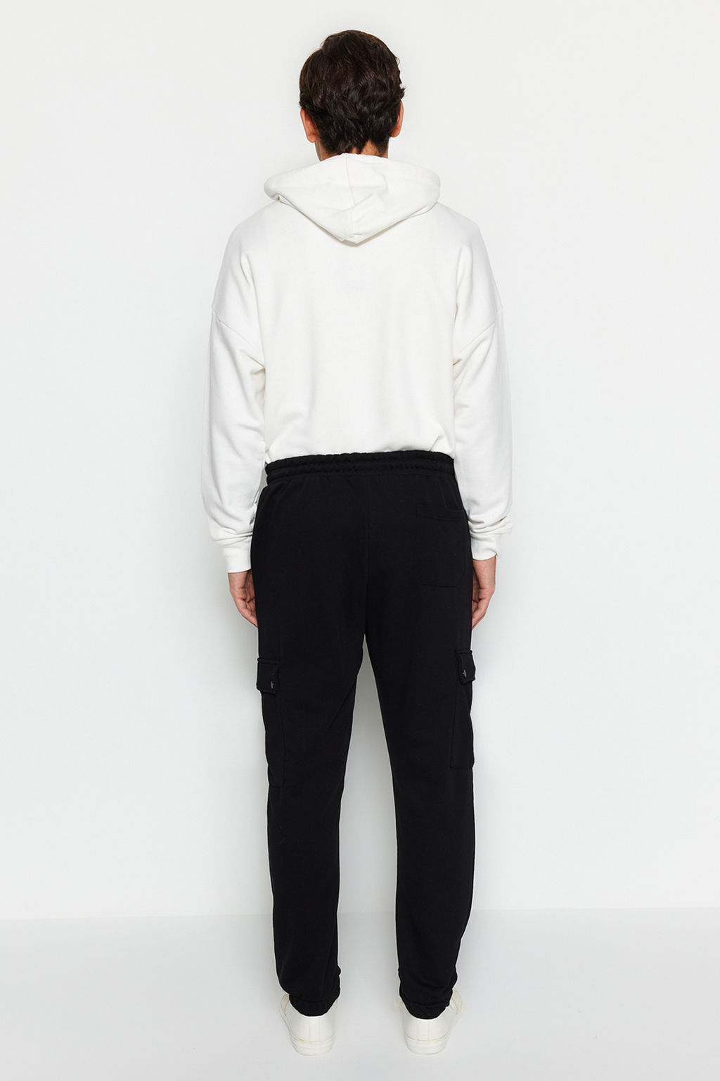TRENDYOL MAN Siyah Oversize/Genis Kesim Kargo Cepli Jogger Esofman Alt? TMNAW24EA00016 - Trendyolmilla фото 5
