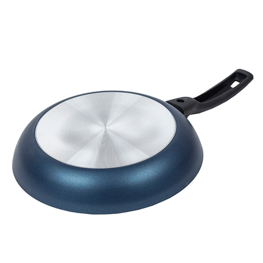 Azure Сковорода с антипригарным покрытием д26см Сатин, h4,5см, s2мм, съемная бакелитовая ручка, синий (Россия) - Домашняя мода фото 4