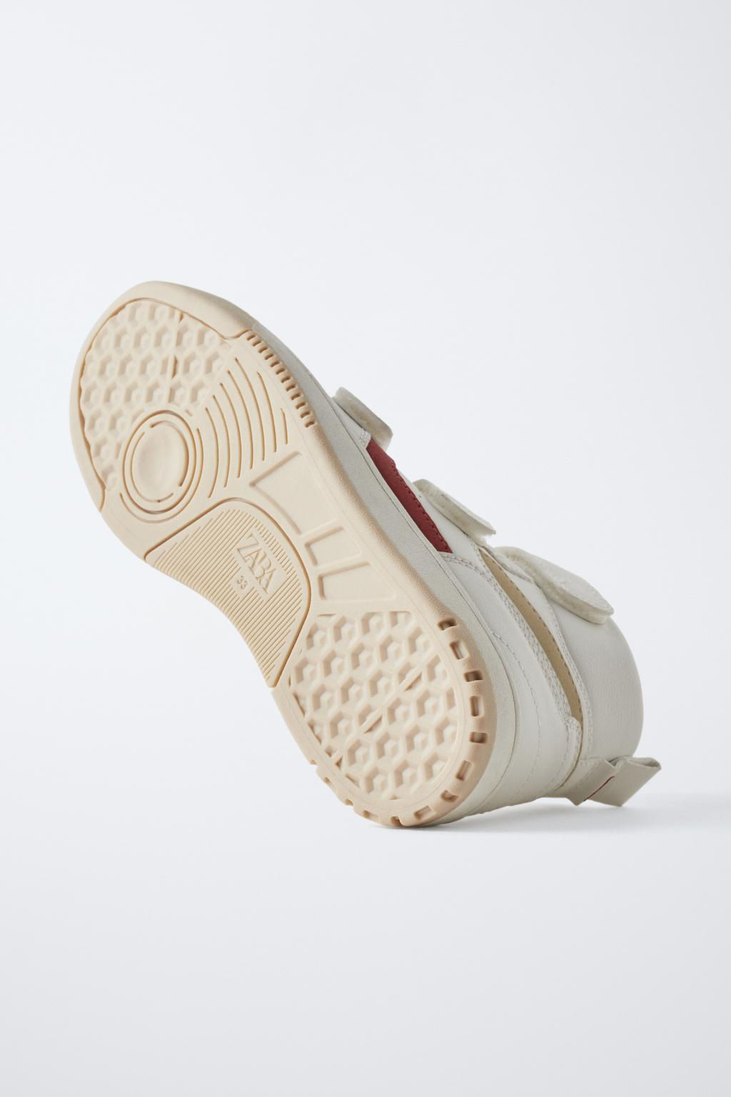 STRAP HIGH-TOP SNEAKERS - Zara фото 6