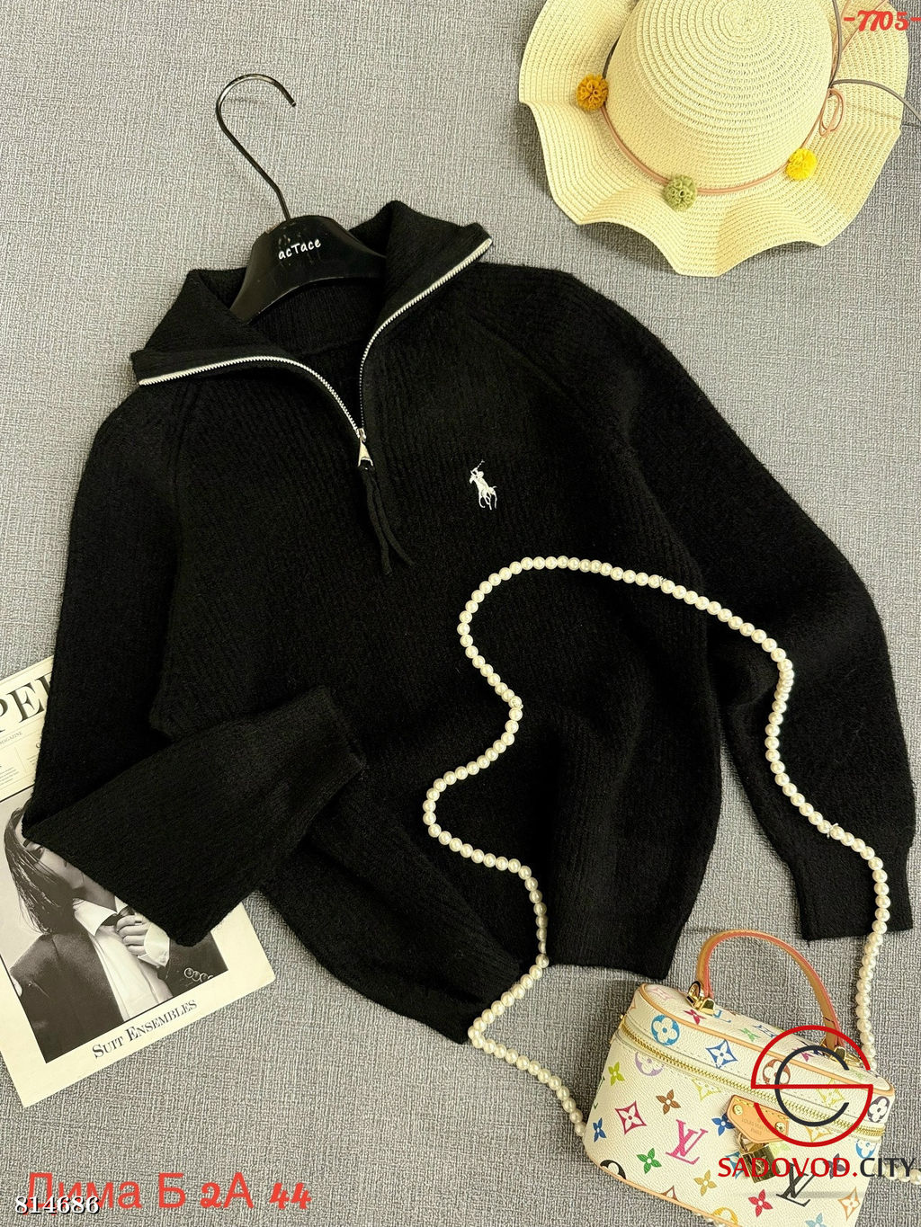 Кофта женская на замке - Bruno фото 2