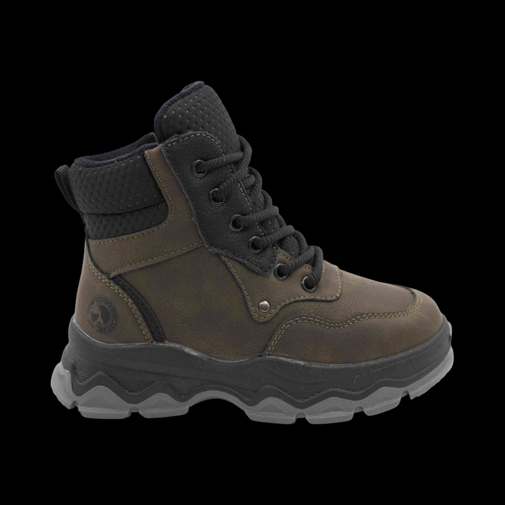 Ботинки зимние на меху А2437-5 хаки