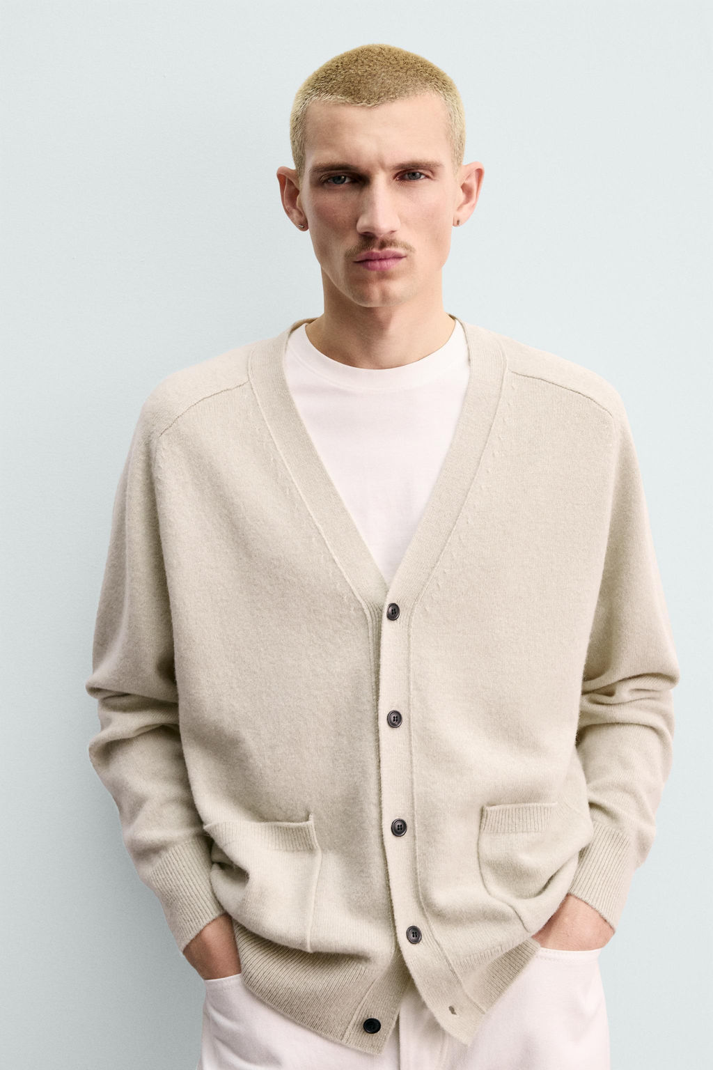 WOOL - ALPACA ORIGINS CARDIGAN - Zara фото 14